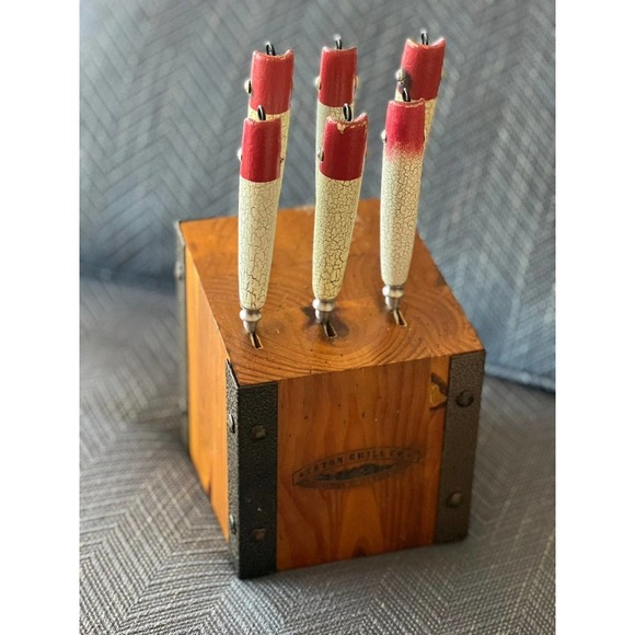 TETON Sports Other - Teton Grill Co Outfitters "fishing lure" Steak Knives 6